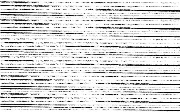 Monochrome Distressed Stripe Overlay. Set of paint and crayon brush strokes. Vector design elements.