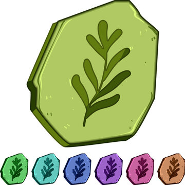 petrified fossil cartoon. sedimentary carbon, imprint bone, archaeology strata petrified fossil sign colorful illustration