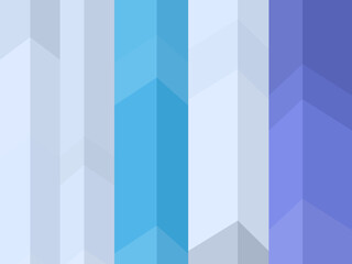 Fototapeta premium Modern Crystal Facet Columns Abstract Cool Background