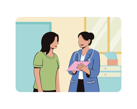 Doctor and Patient Medical Consultation
