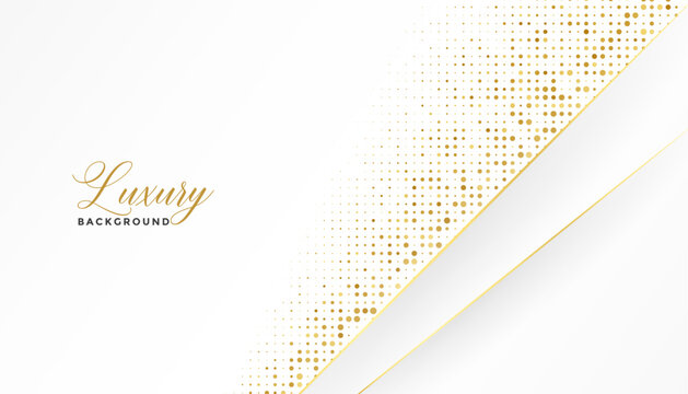 white and gold luxury background with glitter
