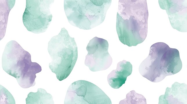Abstract Watercolor Pattern