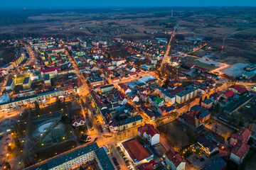 Obraz premium Goldap aerial view