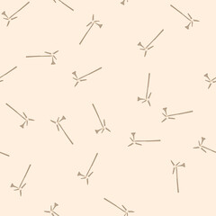 Fototapeta premium pattern residential wind turbine home use cartoon. off grid, offshore onshore, blade generator residential wind turbine home use sign. seamless vector illustration