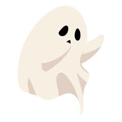 Fototapeta premium Cute Cartoon Ghost Illustration
