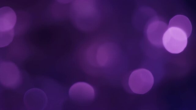 A horizontal triptych of blurred purple lights creates a dreamy, abstract background.