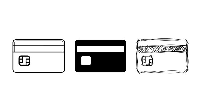 Payment Card Icons Set