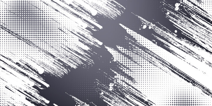 Halftone on white background. Dots glitter or halftone glitter pattern texture Pop Art Style Background