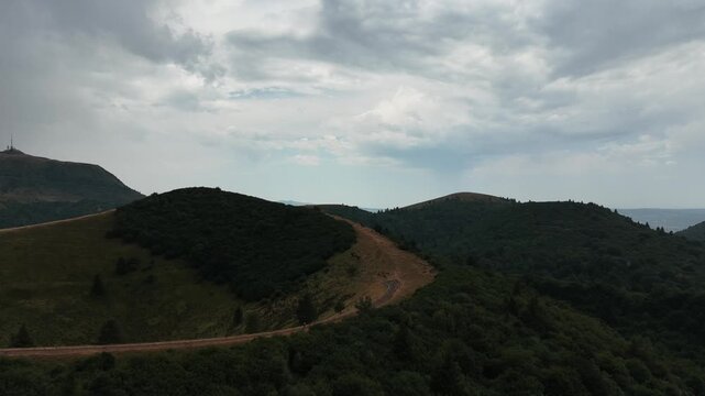 The Puy de Dome in Auvergne 
