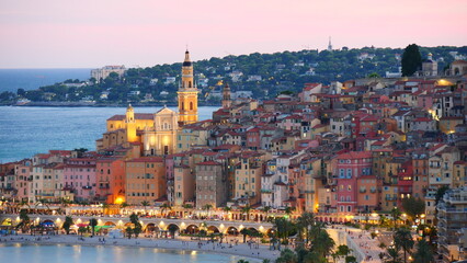 Naklejka premium Menton 