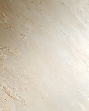 Beige plaster texture background with smooth brush stroke artistic style