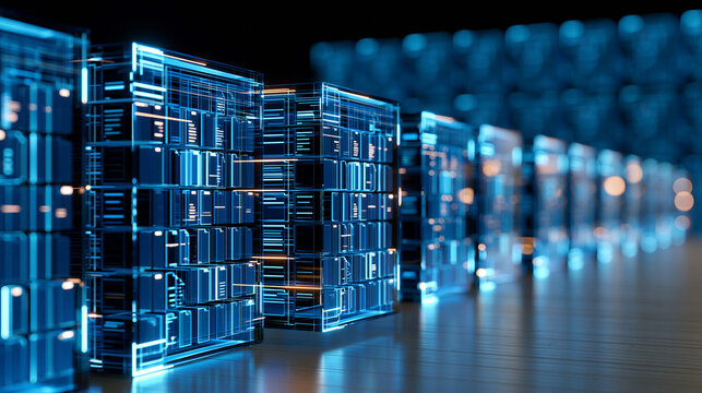 Artificial intelligence organizing thousands of digital documents into structured virtual folders, smart search, automated classification and enterprise data management,