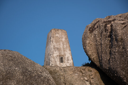 Triangulation Point Helman Tor Cornwall 