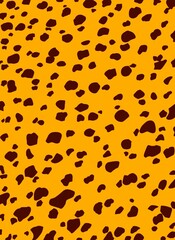Cheetah skin pattern, cheetah skin-like dot spread pattern, animal skin pattern © Mr. Dwi