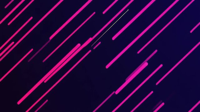 Abstract Neon Lines Futuristic Technology Background