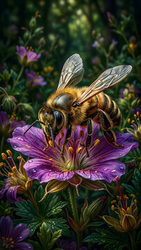 Bee, Lebah, Insect