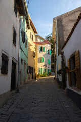 Obraz premium Medieval Street in Motovun Old Town, Istria, Croatia