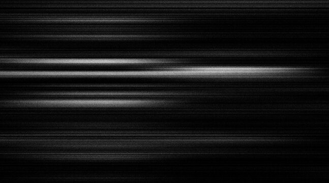 Black and white monochrome scanlines digital noise line motion blur background
