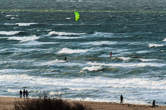 Kitesurfen an der Ostsee
