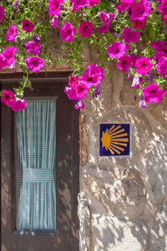 Pilgrim hostel identified with St. James shell