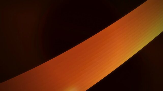 Warm glowing light bands flow in a seamless loop