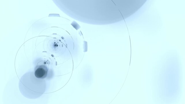 futuristic digital technology concept - glowing abstract geometric shapes, floating particles, neon light effects, modern interface design, data visualization elements, computer graphics background