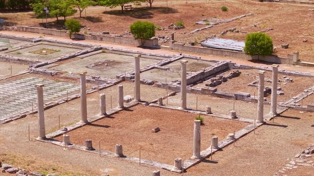 Ancient Ruins of Pella, Central Macedonia, Greece