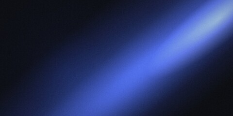 Luminous blue diagonal light beam with vintage grain texture © MST. Anjumanara