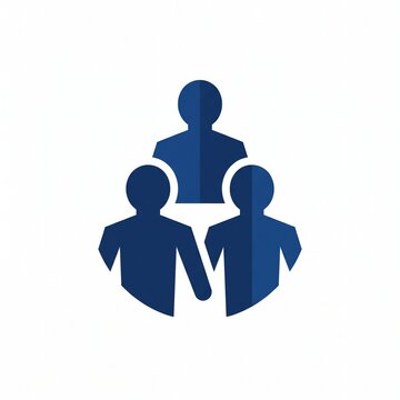 Group users icon for community and teamwork