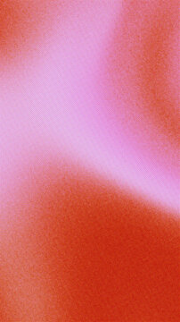 Abstract red and pink halftone background dot pattern with dense grainy texture and bright center light. Suits nightclub and rave for a bold pop art poster design with retro print character.