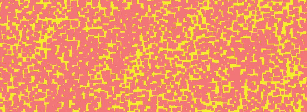 Pink and yellow abstract geometric pattern for backgrounds and graphic design.