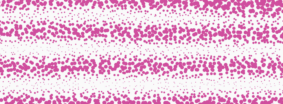 Bright pink dot pattern texture background for creative design.