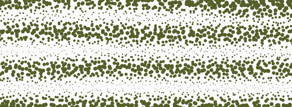 Abstract olive dot pattern background with halftone gradient effect for modern web design.