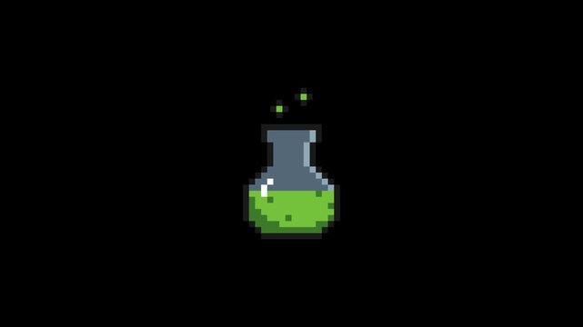 Halloween Potion Pixel Art Animation