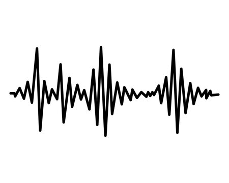 Black Sound Waveform Audio Icon Transparent Background