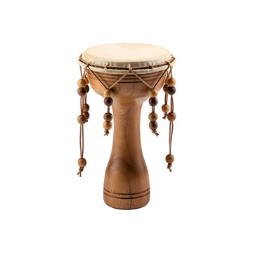 Wooden Goblet Drum a Musical Instrument for Concert Live Performance and Studio Recording