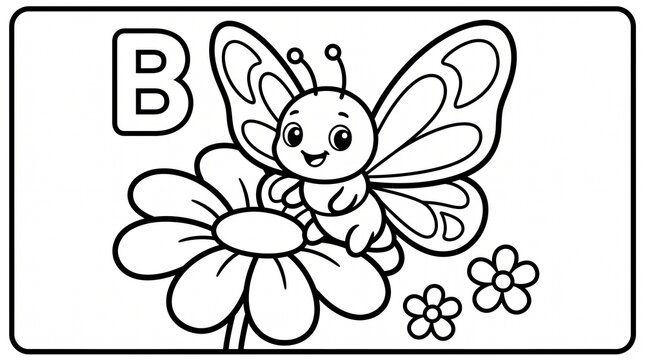 Cute animal alphabet coloring page collection featuring adorable original animals, letters A to Z, playful objects, simple activities, bold outlines, and clean compositions. Perfect for preschool lear