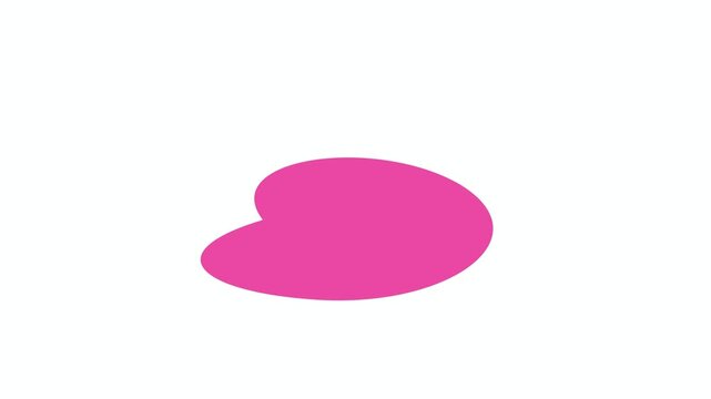 Squishy gummy Amorphous Squishy Blob bounce loop