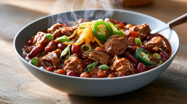 Hearty Beef and Bean Stew Inspired by the Famous World Championship Chili Cook-off Recipe