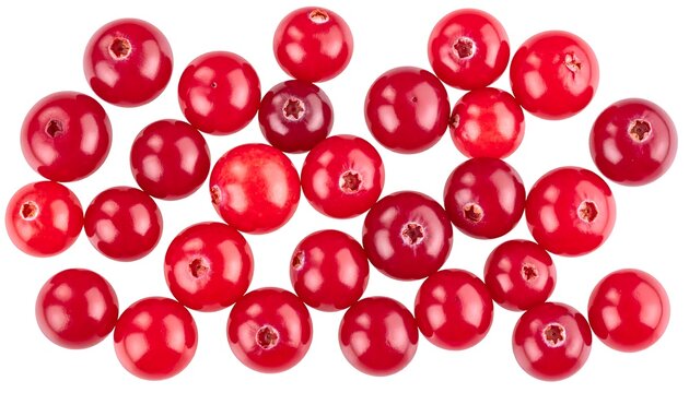 Close-up of vibrant red pomegranate seeds cluster.