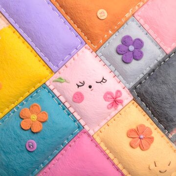 colorful leather background