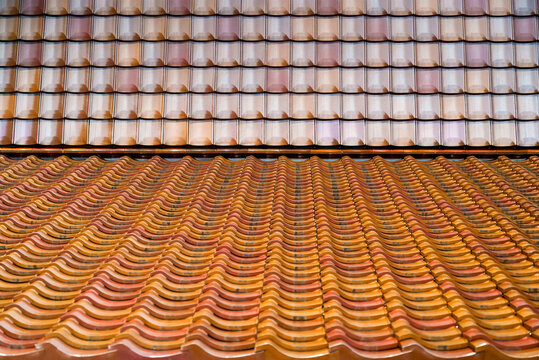Sekishu Kawara Roof and Wall Tile Composition in Shimane Japan