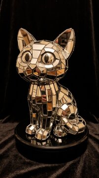 statuette of a cat