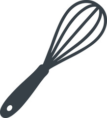 Obraz premium Kitchen whisk icon. Kitchen whisk icon for cooking and baking interface design