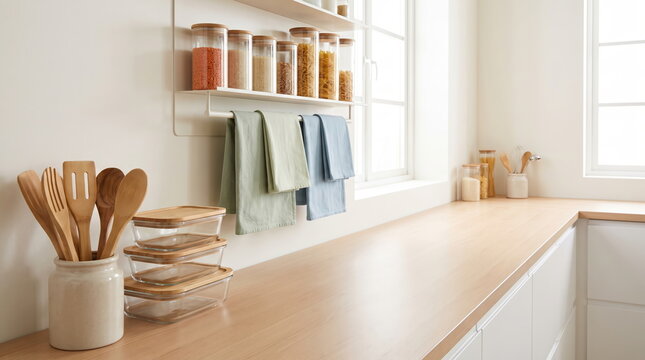Eco-friendly reusable kitchen utensils for sustainable cooking