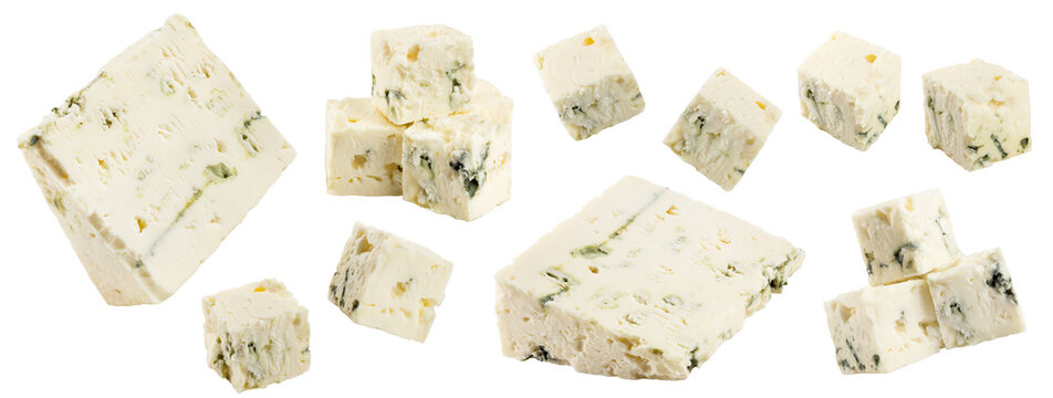 blue Cheese, isolated, full depth of field