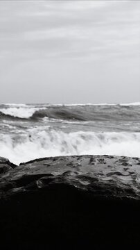 Classic ocean monochrome, perfect for use as a background or to add simplicity to your design.