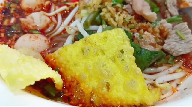 Tom Yum Noodles Recipe for Lunch