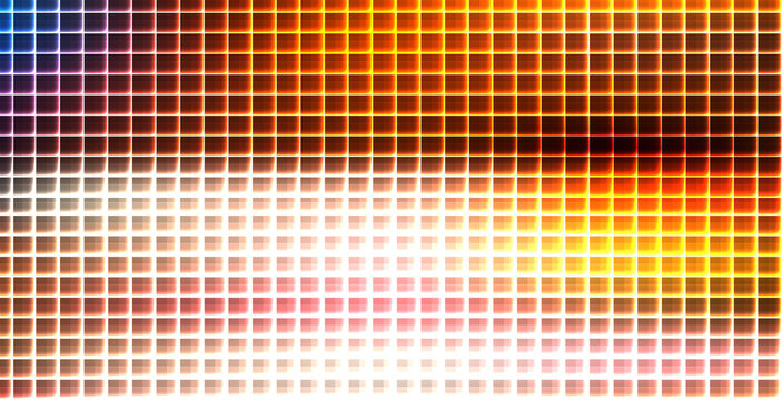 Colorful abstract pixel art gradient background
