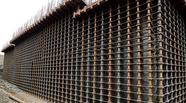 Tall Building Foundation Reinforcement System For Advanced Structural Strength Safety And Long Term Construction Stability